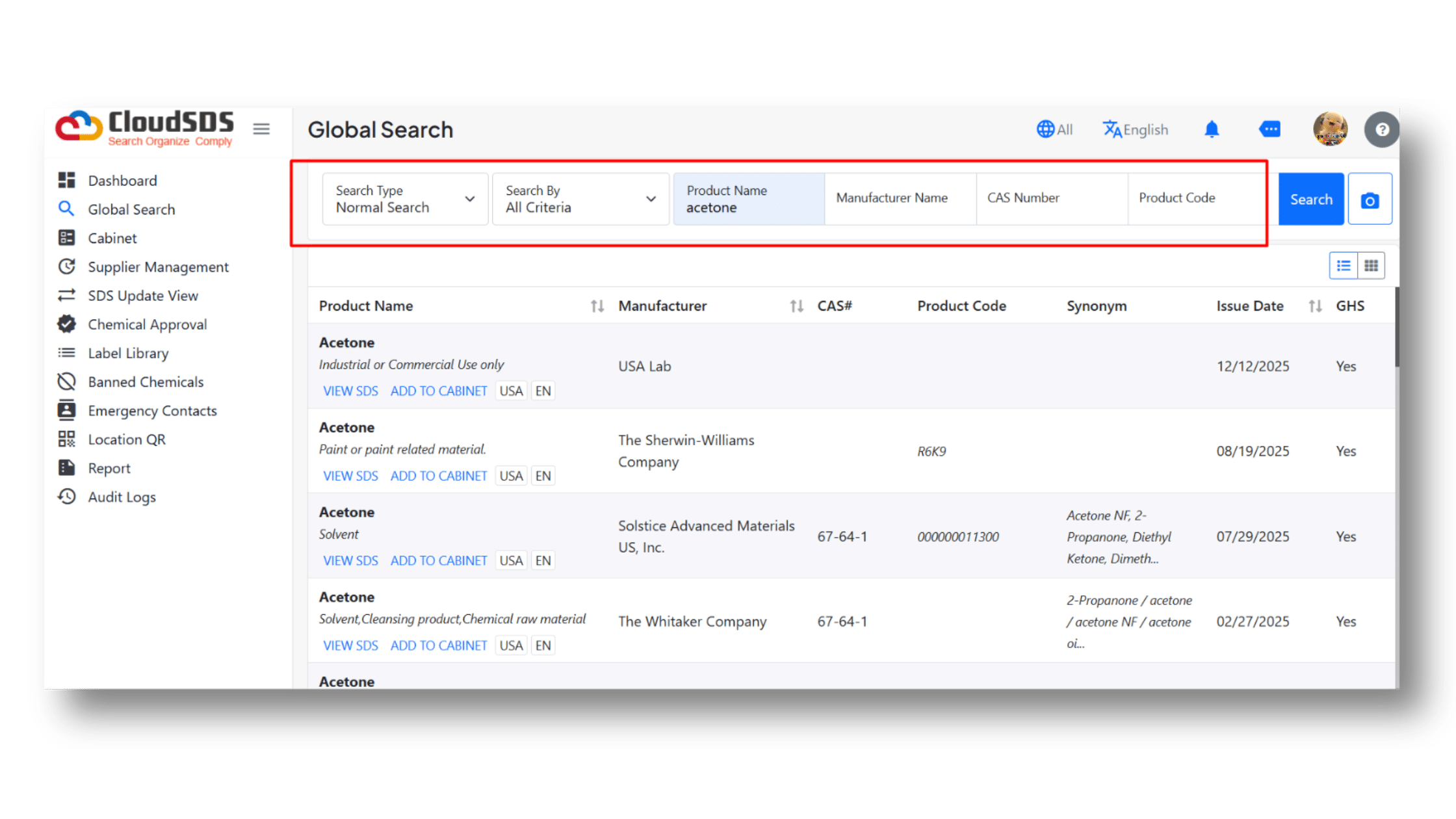 What is SDS Search What is SDS Search